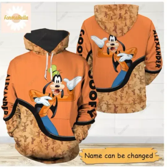 Disney Goofy 3D HOODIE HALLOWEEN GIFT CHRISTMAS GIFT