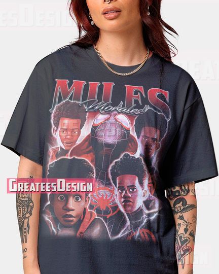 Limited Miles Morales Shirt Tshirt, Oversize Tee, Unisex Shirt