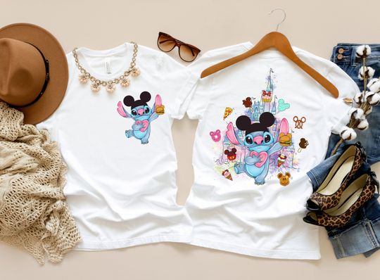 Stitch Shirt, Disney Tee, Disney Stitch Shirt, Stitch Disneyworld Shirt, Disney Vacation Shirts, Disney Snack Shirt, Magic Kingdom Shirt