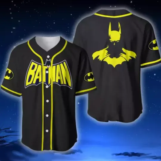 Amazing Batman Lovers Gift For Fans Baseball Jersey Shirt
