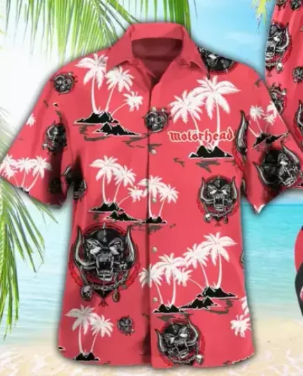 Motorhead 3D Hawaiian Shirt , Aloha Tropical Summer Gift For Fans