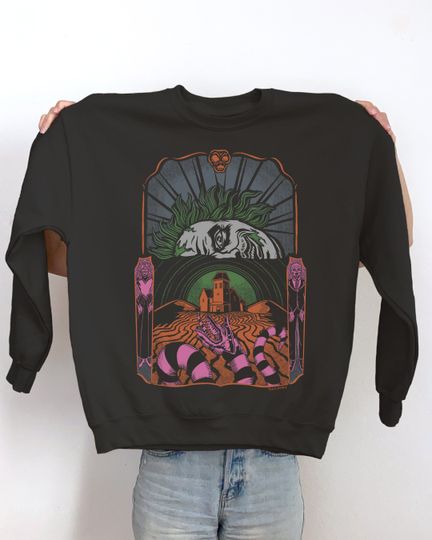 Beetlejuice Vintage Style Crewneck Sweatshirt