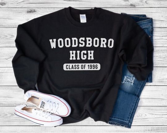 Scream Movie Sweater | Woodsboro High Sweater | Woodsboro Horror Film Shirt