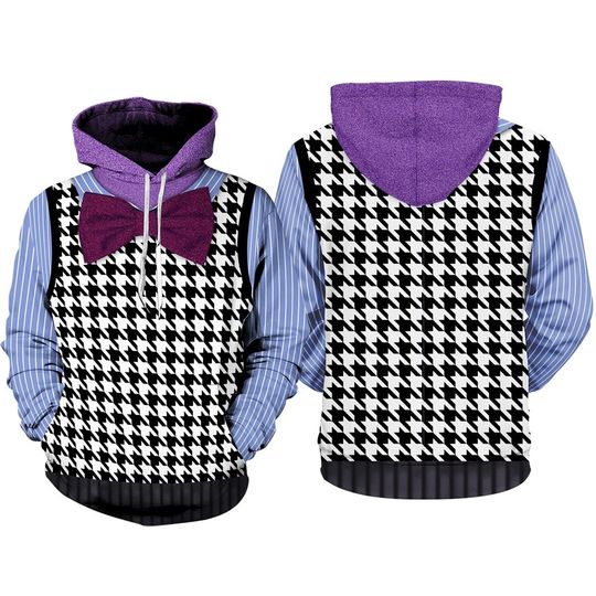 Inside Out 2 3D Full Over Print Hoodie, Inside Out Hoodie, Disneyland Cosplay Hoodie DZ96