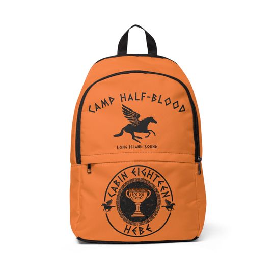 Camp Half-Blood Cabin 18 Backpack | Hebe | Percy Jackson | Heroes of Olympus