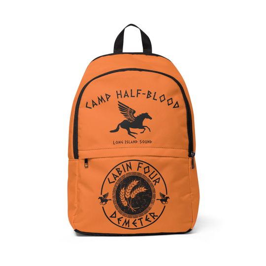 Camp Half-Blood Cabin 4 Backpack | Demeter | Percy Jackson | Heroes of Olympus
