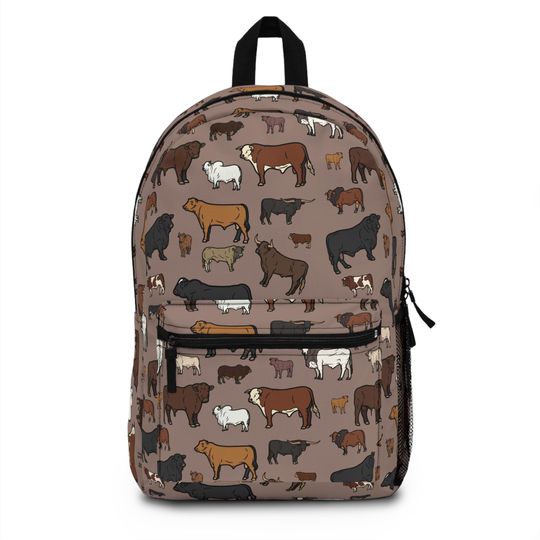 Brown Bull Backpack