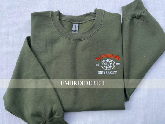 Embroidered Halloweentown Shirt, Halloweentown 1998 Sweatshirt