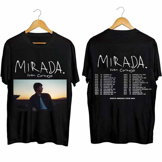 Ivan Cornejo - Mirada 2024 Tour Shirt, Ivan Cornejo Fan Shirt, Ivan Cornejo 2024 Concert Shirt, Mirada 2024 Concert Tee