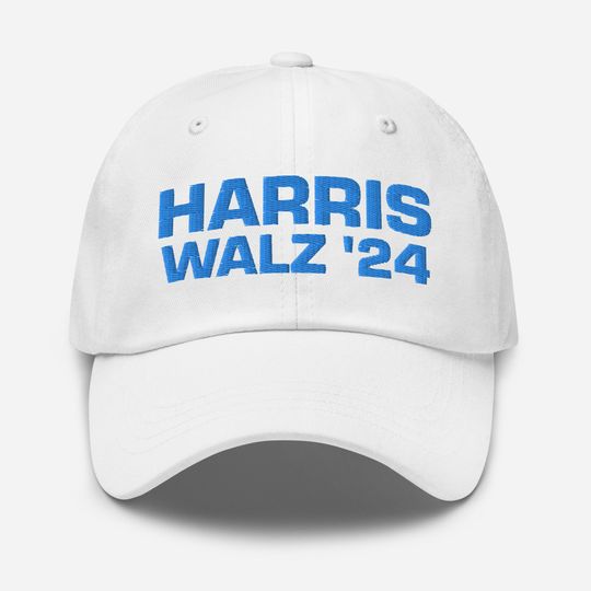 Kamala Harris Walz Hat White