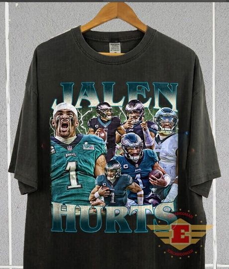 Jalen Hurts Shirt Purdy Tee sport Tshirt,Jalen Hurts Tee Proffesional Football Player Unisex Bootleg