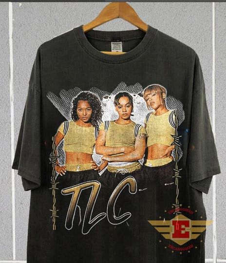 TLC Unisex Shirt, Vintage Tlc Shirt, 90S Tlc Group Shirt, 90S Music Shirt, Tlc Band Shirt, Tlc Graphic Tee