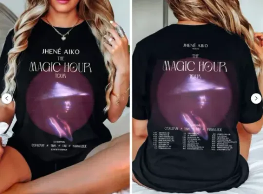Jhene Aiko The Magic Hour Tour 2024 Shirt, Jhene Aiko Fan Shirt, Jhene Aiko 2024
