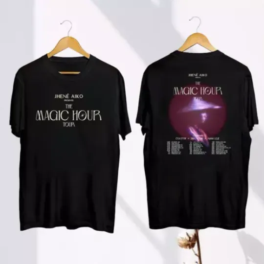 Jhene Aiko Vintage T-Shirt, Jhene Aiko The Magic Hour Tour 2024 Shirt, Jhene Aik