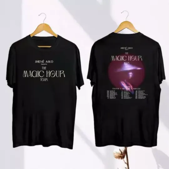 Jhene Aiko Vintage T-Shirt, Jhene Aiko The Magic Hour Tour 2024 Shirt, Jhene Aik