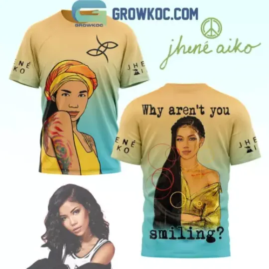 Jhene Aiko Why Aren’t You Smiling Fan 3D T-Shirt