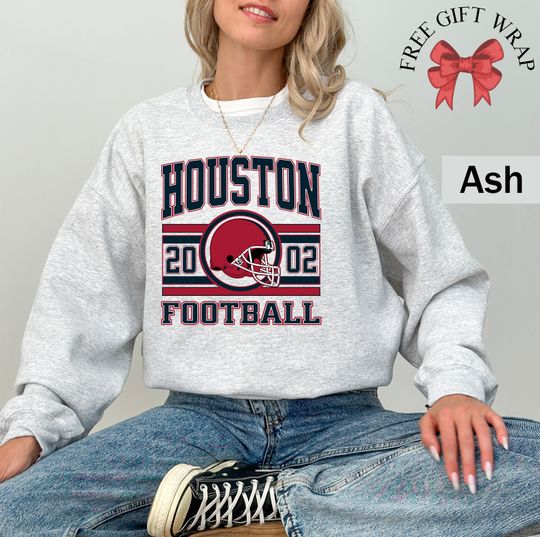 Houston Football Sweatshirt, Trendy Houston Football Fan Shorts, Houston Game Day Shirt, Texas Shirts