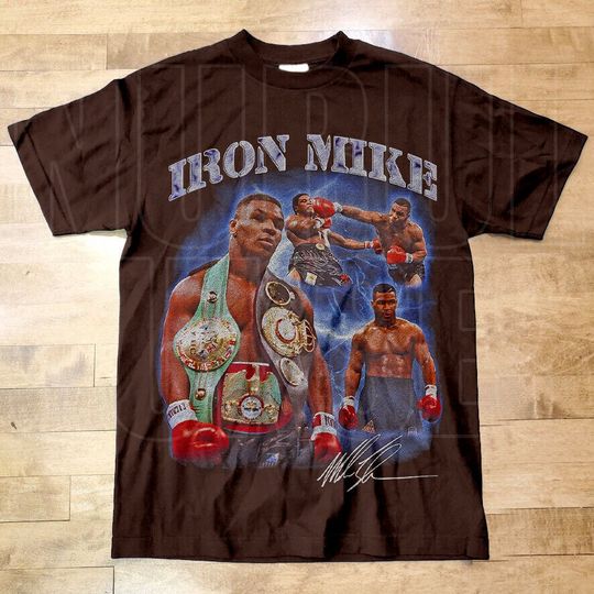 Vintage Style Mike Tyson, Bootleg T-Shirt, Sport Boxing Rap Tee hop RnB Shirt, Mike Tyson Merch Shirt, Bootleg