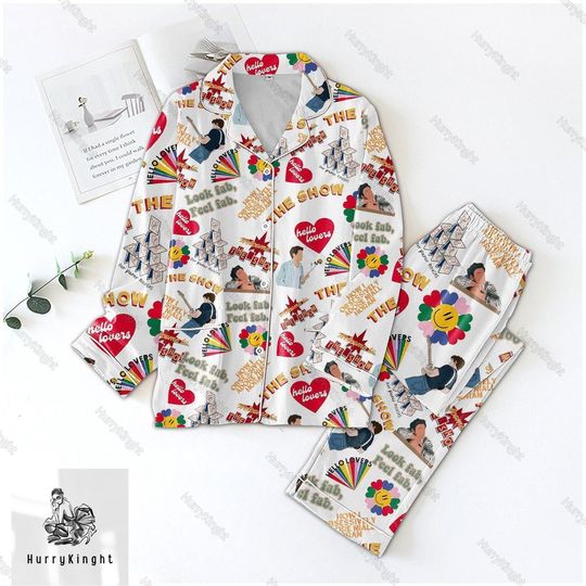 Niall Horan The Show Pajamas Set, Niall Horan Holiday Pajamas, Niall Horan Pajamas Family, Niall Horan Pajamas Family, Midnight Shirt