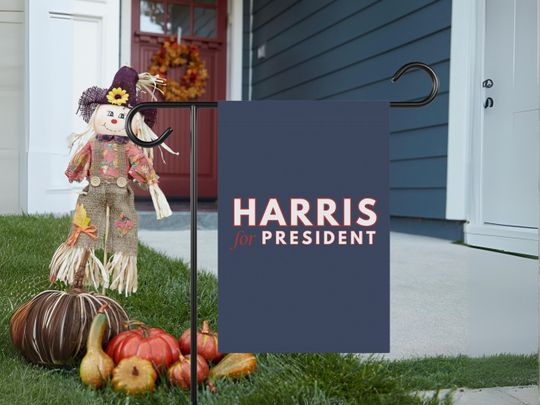 Kamala Harris 2024 Garden Flag, Harris for President Flag, 2024 Election Yard Sign