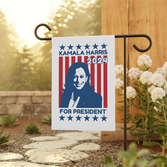 Kamala Harris 2024 for President -  Garden & House Banner - Vote - Election 2024