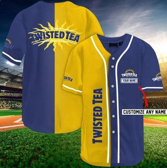 Twisted Tea Shirt, Twisted Tea Baseball Jersey, Twisted Tea Baseball Shirt, Twisted Tea Jersey, Tea Shirt, Shirts For Men Women