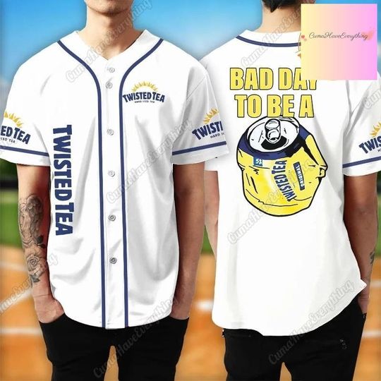 Twisted Tea Baseball Shirt, Bad Day To Be A Twisted Tea Shirt, Hard Iced Tea Jersey Shirt, Twisted Tea Baseball Jersey, Twisted Tea Tee