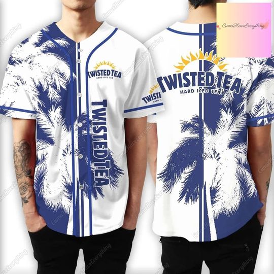 Twisted Tea Baseball Jersey, Twisted Tea Jersey Shirt, Baseball Jersey Shirt, Twisted Tea Baseball Shirt, Tea Lover Shirt, Gift For Him