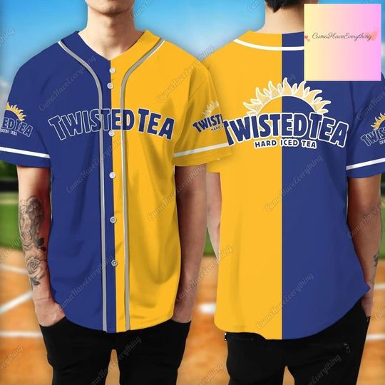 Twisted Tea Jersey, Twisted Tea Shirt, Twisted Tea Baseball Shirt, Twisted Tea Baseball Jersey, Gift For Him, Gift For Husband