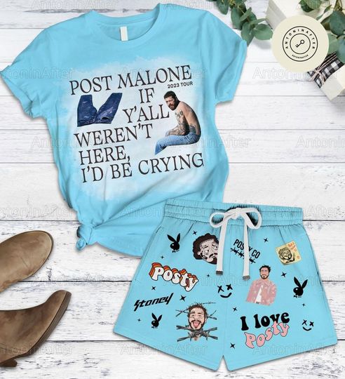 Post Malone Tshirt Short Unisex, Post Malone Shirt, Post Malone Set, Post Malone Short, Post Malone Tshirt, Post Malone Summer Pant