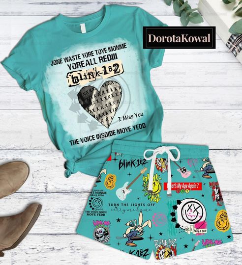 B182 Pajama Set, B182 Band Matching Pajamas Set, B182 Pajama Set Gift, B182 Pajamas Set, Pajama Set Women