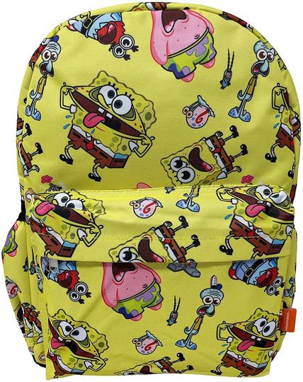 SpongeBob SquarePants Large Allover Print Backpack