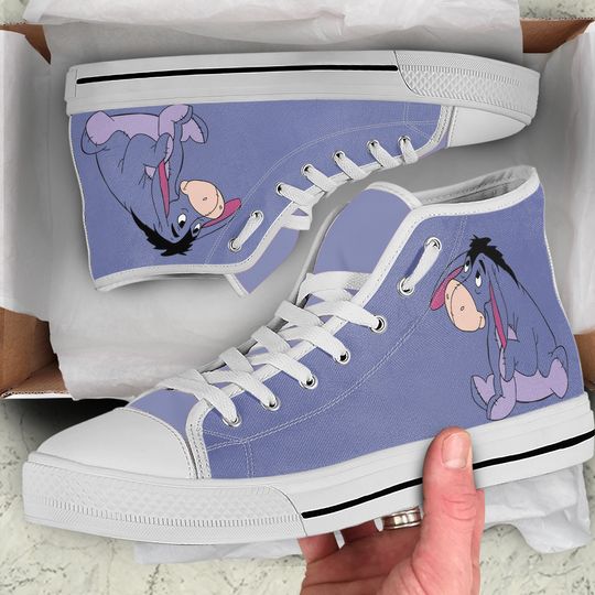 Winnie The Pooh Eeyore Disney High Top Sneakers