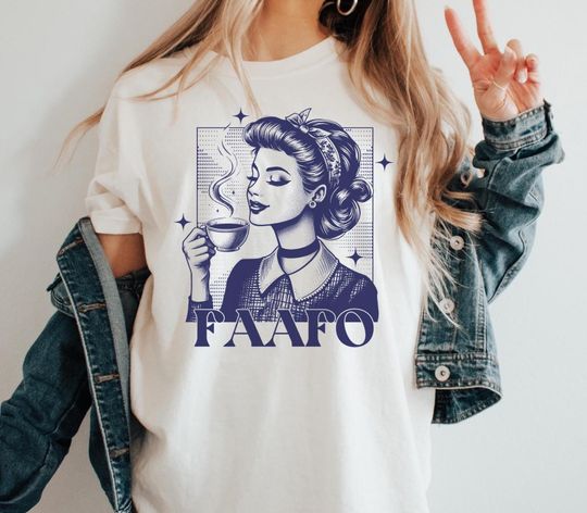 FAAFO Shirt, FAAFO Sweatshirt, Vintage Woman Tshirt, Paris Games Funny Shirt, Paris Gymnastics Team Funny Tshirt, Lazy Champions, Girl Power