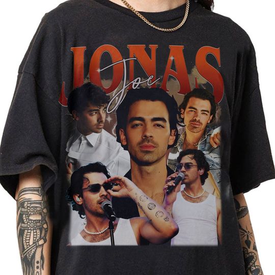 Jonas Brothers Vintage T-Shirt ,  Retro Music Joe Jonas Brothers Shirt, Unisex T-Shirt, Gift for Fan, Gift for Women and Men