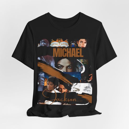 Michael Jackson "Torn Through" Unisex Jersey Short Sleeve Tee, Summer Casual Shirt, All Size Available