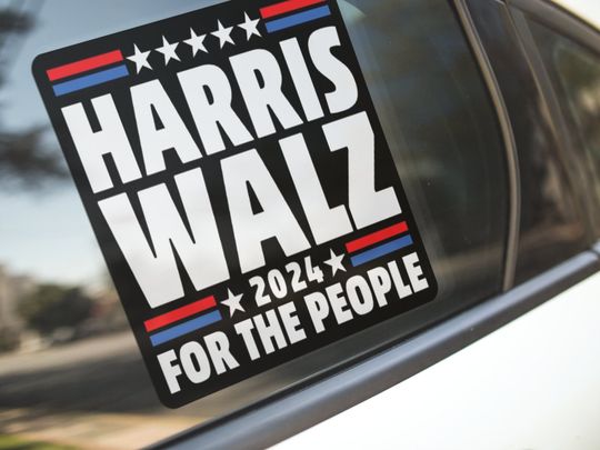 Harris Walz 2024 Sticker | 3-Pack  Vinyl Decal Stickers