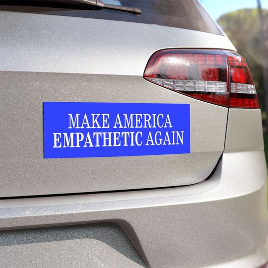 Kamala Harris Bumper Magnet | Anti-Trump Liberal Car Magnet, Harris 2024
