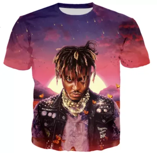 Summer Boys Adults Rapper  XXXtentation Juice WRLD TV T-shirt, Music Lover Shirt, Gift For Fans