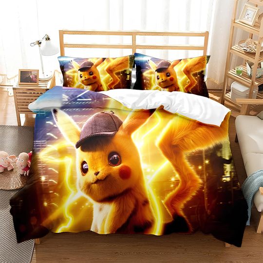 PKM Comfortable Three-Piece Bedding Set, Bedroom Decor, Gifts for Friends