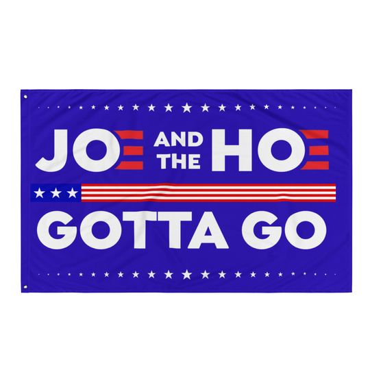 Anti Biden Flag, Trump 2024 Flag, Republican Wall Hanging, Anti Democrat Flag