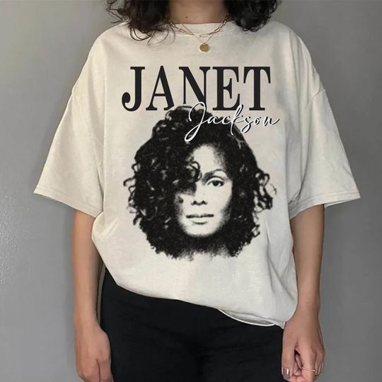 Janet Jackson T-shirt, Janet Jackson Tour Music Shirt, Janet Jackson Graphic Shirt, Michael Trendy Unisex Shirt Gift For Men Women