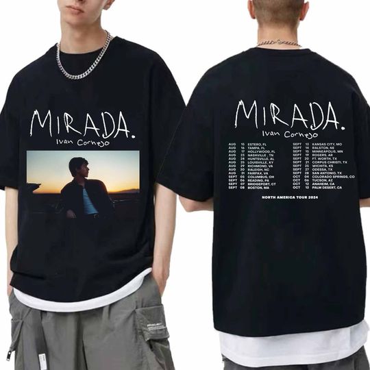 Ivan Cornejo - Mirada 2024 Tour Shirt, Ivan Cornejo Fan Shirt, Ivan Cornejo 2024 Concert Shirt, Mirada 2024 Concert Tee