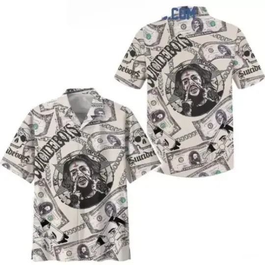 Suicideboys Dollars Whatwhat Grey Day Hawaiian Shirt