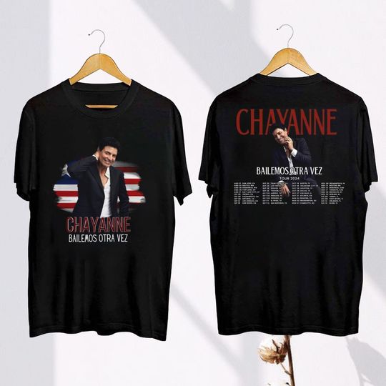 2024 Chayanne Bailemos Otra Vez Tour Shirt, Chayanne 2024 Concert, Chayanne Fan Gift Shirt, Chayanne 90s Vintage Shirt, Chayanne Tour Merch