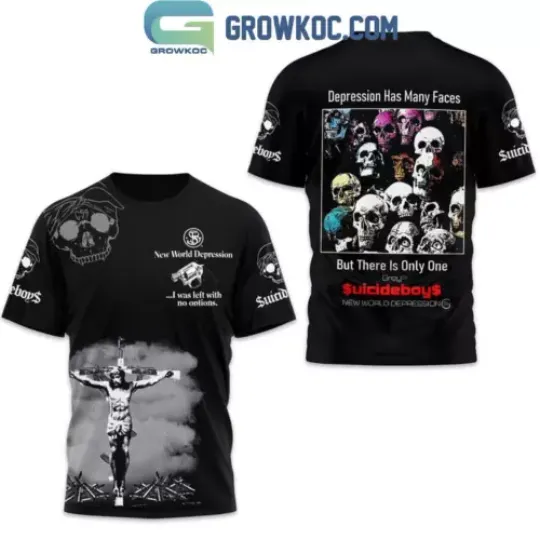 Suicideboys New World Depression I Was Left With No Options 3D T-Shirt