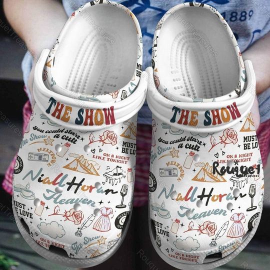 The Show Niall Horan Clogs, Niall Horan Sandals, Niall Horan Heaven Shoes, Niall Horan Slippers, Niall Horan Tour Merch, The Show Merch