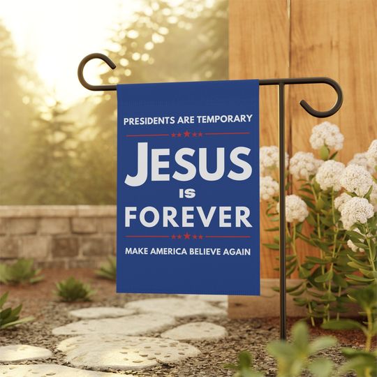 Christian Banner, Election 2024 Flag, Garden Flag, Yard Flag, House Banner
