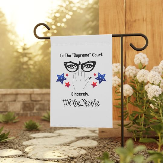 SCOTUS Anti Trump ROEVEMBER Garden & House Banner -Available on Tee -Outdoor