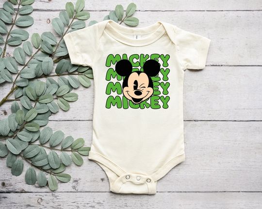 Disney Mickey Head Baby Onesie, Disneyland Trip Tee, Mickey Mouse Bodysuit, Disney Kids Shirts, First Disney Trip Tee, Funny Disney Shirt